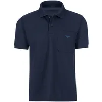 TRIGEMA Poloshirt »TRIGEMA Polohemd mit Brusttasche«, (1 tlg.) Trigema