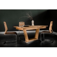 PLACES OF STYLE Esstisch Pinot, aus massiver Wildeiche mit