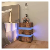 VidaXL Nachtschrank LED 45 x 35 x 67 cm