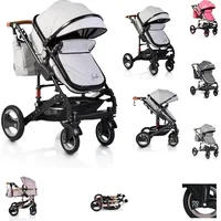 Moni Kinderwagen Gala Tragetasche Sportsitz umbaubar Wickeltasche Sitz umkehrbar