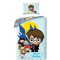HARRY POTTER Bettwäsche Harry Potter HP-8051SBL 100x135 40x60