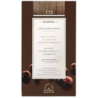 Korres Arganöl Haarcoloration 7.73 golden moca 145 ml
