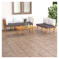 VidaXL Modell 9 Loungeset braun