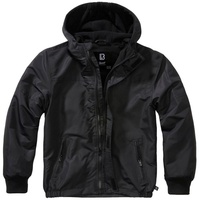 Brandit Textil Brandit Kids Windbreaker Frontzip schwarz, Größe M/134-140