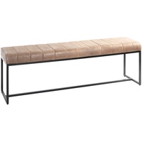 Haku-Möbel HAKU Möbel Bank 25854 braun Leder 150,0 cm