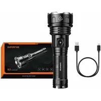 SuperFire R3 P90 2000lm Usb Taschenlampe - Black -