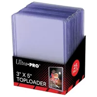 Ultra Pro Toploader 3" x 5" Ultra Clear (25