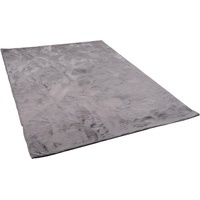 Pergamon Luxus Super Soft Fellteppich Plush Grau 90x160cm
