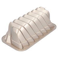 RBV Birkmann Birkmann Kastenform CONTOURA, Gold, Metall, 1,2 L,