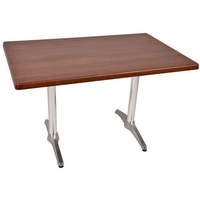 Garden Pleasure BRENTA Bistrotisch dunkelbraun 120,0 x 80,0 x