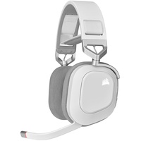 Corsair HS80 RGB Wireless Premium-Gaming-Headset mit räumlichem Klang Weiß
