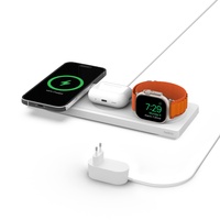 Belkin BoostCharge 3-in-1 Charging Pad with MagSafe weiß (WIZ016vfWH)