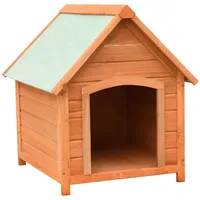 VidaXL Hundehütte Kiefernholz & Tannenholz Massiv 72x85x82 cm