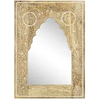 VidaXL Spiegel Handbemalt 40 x 55 cm Massivholz Mango