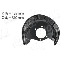 AIC Spritzblech, Bremsscheibe