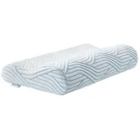 Tempur Nackenstützkissen Shape Queen 61 x 31 cm Weiß