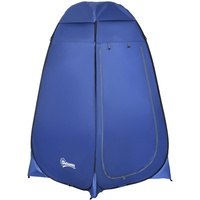 Outsunny Pop-Up Duschzelt mit Innentasche 120 x 120 x