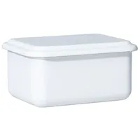 RIESS Vorratsbehälter mit Deckel 15x11x7cm hoch Classic Weiss