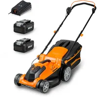 LAWNMASTER CLMF2437G Akku-Rasenmäher inkl. 2 x 4,0 Ah