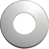 Grundmann Drückerrosette WG D70, ø mit Universalträger "U", silber