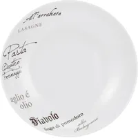CreaTable Pastateller Gustoso 26cm, Teller, Weiss
