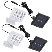 ETC Shop Solarlampen für Außen mit Bewegungsmelder Solar Lampen