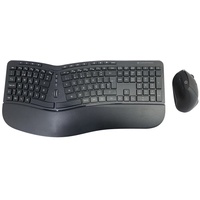 Conceptronic Wireless Keyboard+Mouse ergo Layout portugie.sw - schwarz,