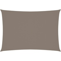 VidaXL Sonnensegel Oxford-Gewebe Rechteckig 3x5 m Taupe