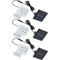 ETC Shop Solarlampen für Außen mit Bewegungsmelder Solar Lampen