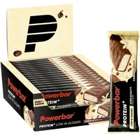 Powerbar Protein+ Low Sugar Vanille Riegel 16 x 35