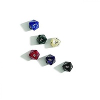 Philos 7730 - Würfel, 8-seitig pearl, 50er Beutel