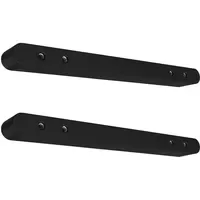 Paulmann CorDuo Seilsystem Montageset Halterung 2er-Set Schwarz matt