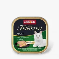 Animonda Vom Feinsten Adult mit Schlemmerkern Rind, Lachsfilet &