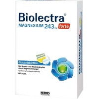 Biolectra Magnesium 243 mg forte Zitrone Brausetabletten 60 St.