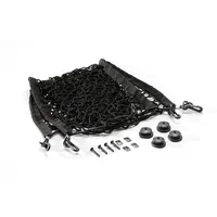 Unitec Gepäckraumtrennnetz dehnbar 98 x 64 cm Schwarz