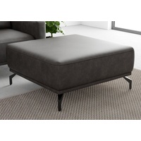 Sit&more Hocker »Bailando« mit Federkern und schwarzen, matten Metallfüßen