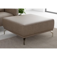 Sit&more Hocker »Bailando« mit Federkern und satinierten Nickelfüßen