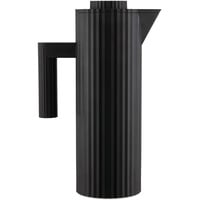 Alessi Isolierkanne Plissé Kunststoff Schwarz