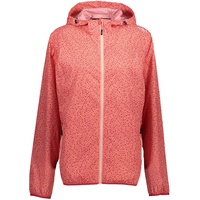 CMP - Damen-Regenjacke mit abnehmbarer Kapuze, Koralle, D40