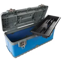 Silverline 386076 Werkzeugkasten, mehrfarbig, 470 x 220 x 210