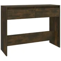 VidaXL Räuchereiche Konsolentisch 100x35x76,5 cm braun