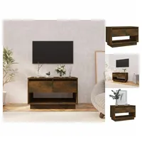 VidaXL TV-Schrank Räuchereiche 70x41x44 cm Holzwerkstoff