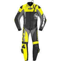 Spidi DP-Progressive Perforated Pro 1-tlg. schwarz/neon-gelb/grau 50