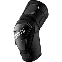 100% Fortis, Knieprotektor - Schwarz - S/M