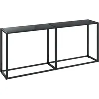 VidaXL Konsolentisch 180x35x75,5 cm schwarz