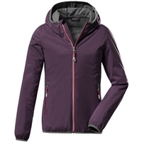 KILLTEC Mädchen Lightweight Jacke, Leichte Jacke mit Stehkragen, packbar