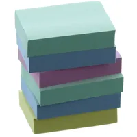 Post-it Haftnotizen Recycling 38x51mm 6-farbig 6x100 Blatt