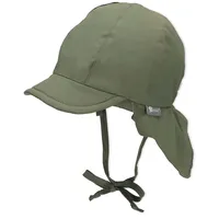 Sterntaler Schirmmütze mit Nackenschutz dunkelgrün, 45 cm