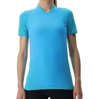 Uyn Running Exceleration OW Shirt Short Sleeve turquoise/ash XS