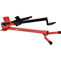 Yato Profi Manueller Holzspalter für Fußbetrieb, 1,2 Tonnen, liegende